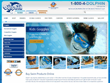 Tablet Screenshot of dolphinswimcenter.com